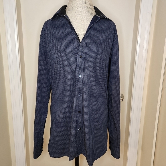 Lipson pattern sport dress shirt - Picture 1 of 12